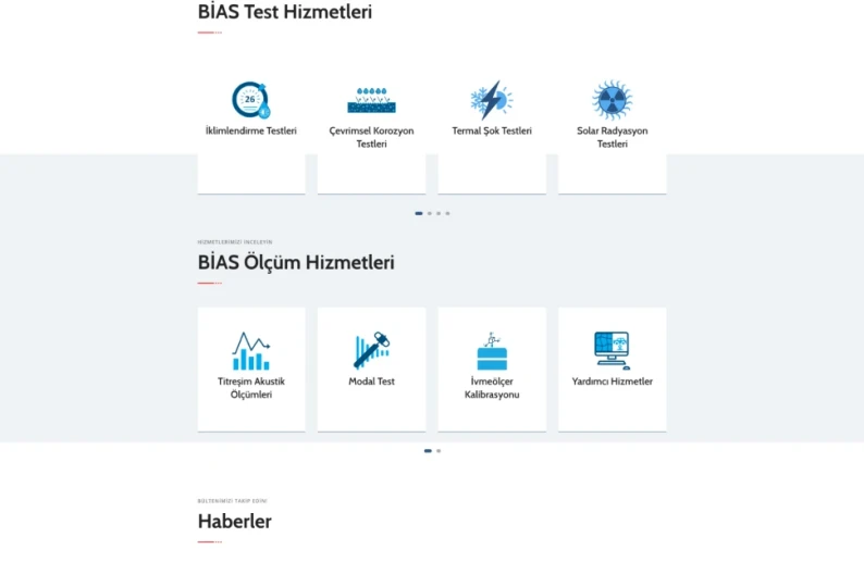 BİAS Test proje detay görseli