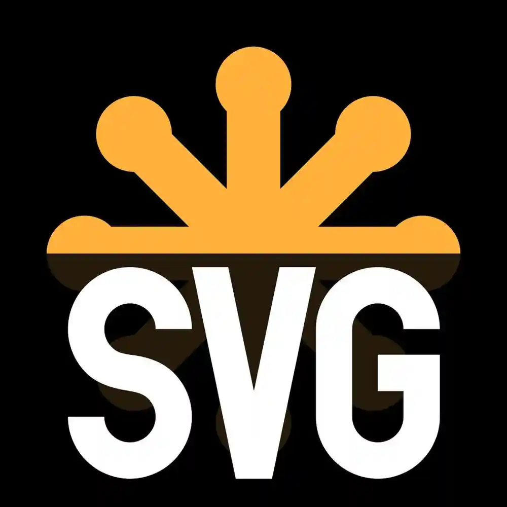 SVG vector graphics format logo