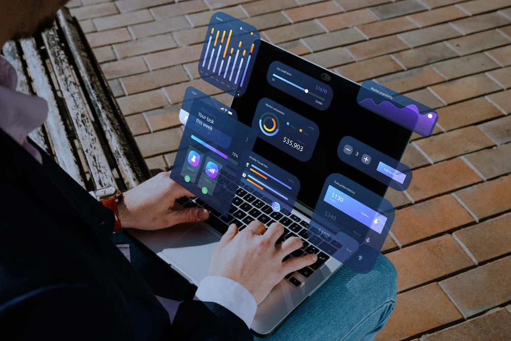 Visual explaining what DApps are and how they work