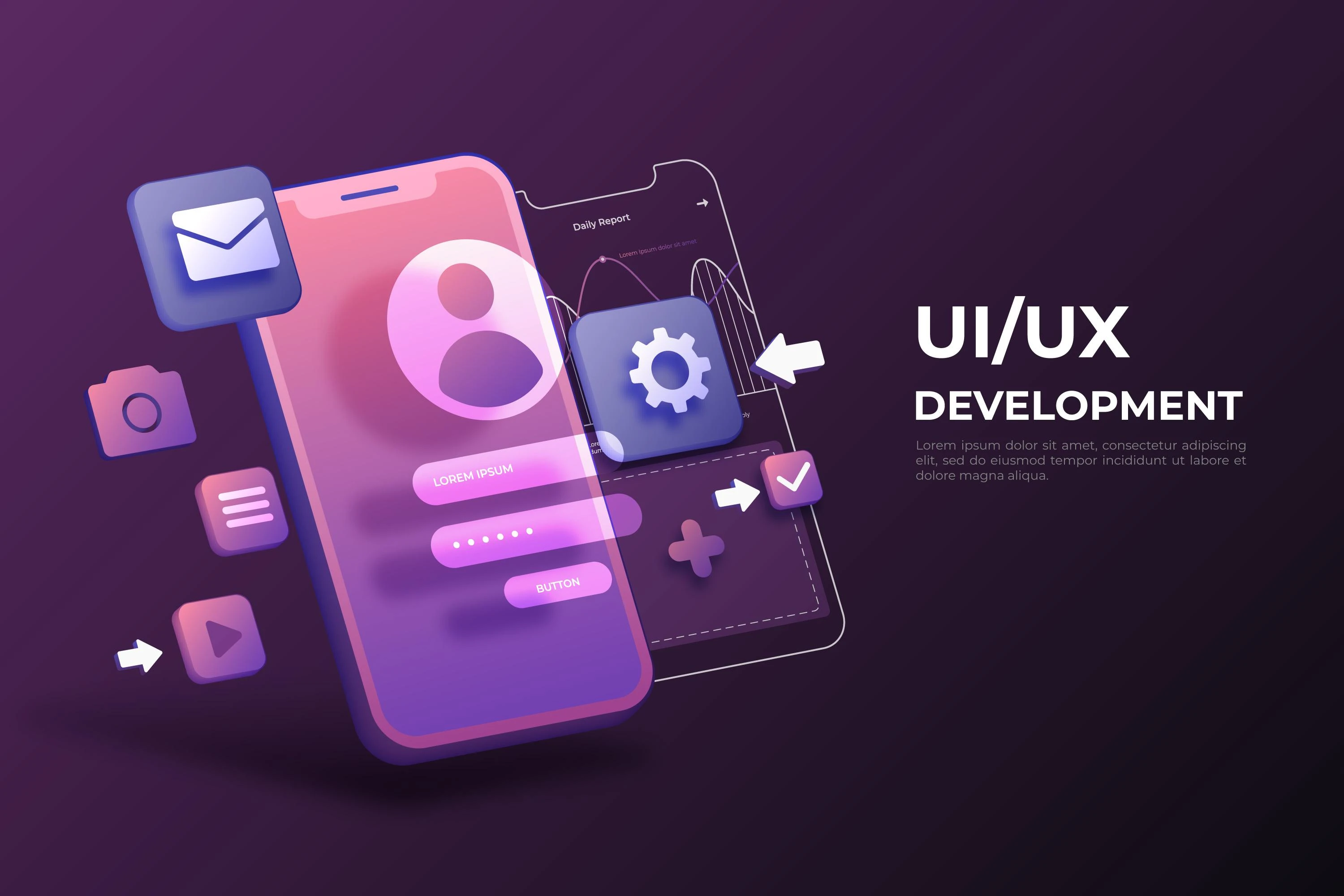 An-illustration-showing-the-mobile-app-development-stages