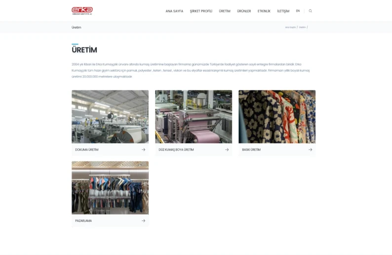 Erka Fabrics proje detay görseli