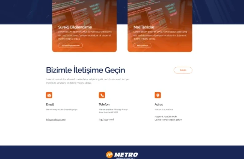 Metro Yatırım Ortaklığı proje detay görseli