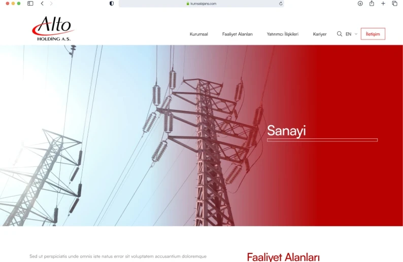 Alto Holding proje detay görseli