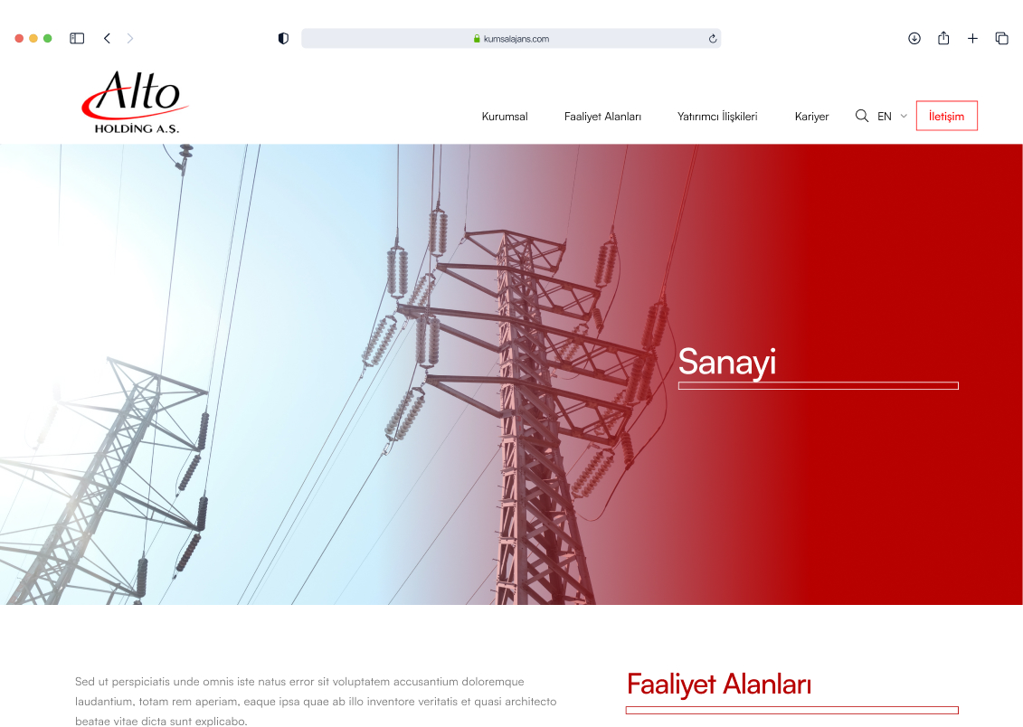 Alto Holding proje detay görseli