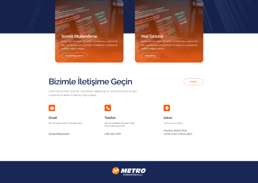 Metro Yatırım Ortaklığı proje detay görseli
