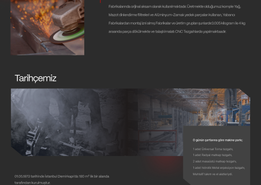 Aldöküm Metal proje detay görseli
