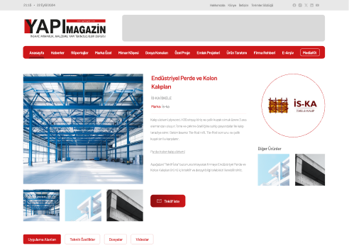 Yapı Magazin proje detay görseli