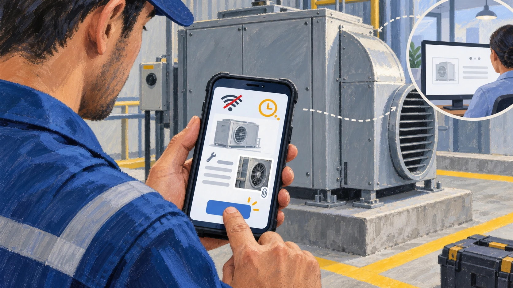 Teknik Servis Mobil Uygulaması Nasıl Planlanır? İş Emri, Yedek Parça ve Çevrimdışı Çalışma Teknik Servis Mobil Uygulaması Nasıl Planlanır? İş Emri, Yedek Parça ve Çevrimdışı Çalışma